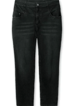 Schmale High-Waist-Jeans in Curvy-Schnitt ANNE