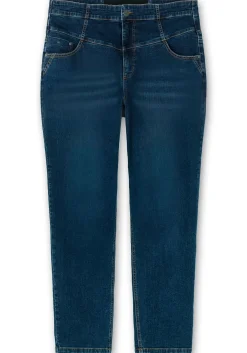 Schmale High-Waist-Jeans in Curvy-Schnitt ANNE