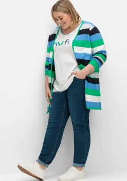 Schmale High-Waist-Jeans in Curvy-Schnitt ANNE