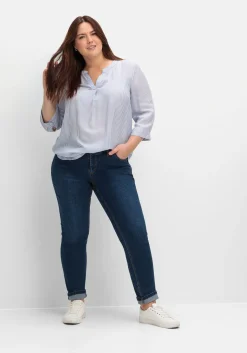 Schmale Jeans in Curvy-Schnitt VERENA