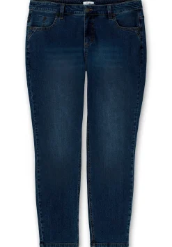 Schmale Jeans in Curvy-Schnitt PIA, in 5-Pocket-Form