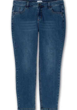 Schmale Jeans in Curvy-Schnitt PIA, in 5-Pocket-Form