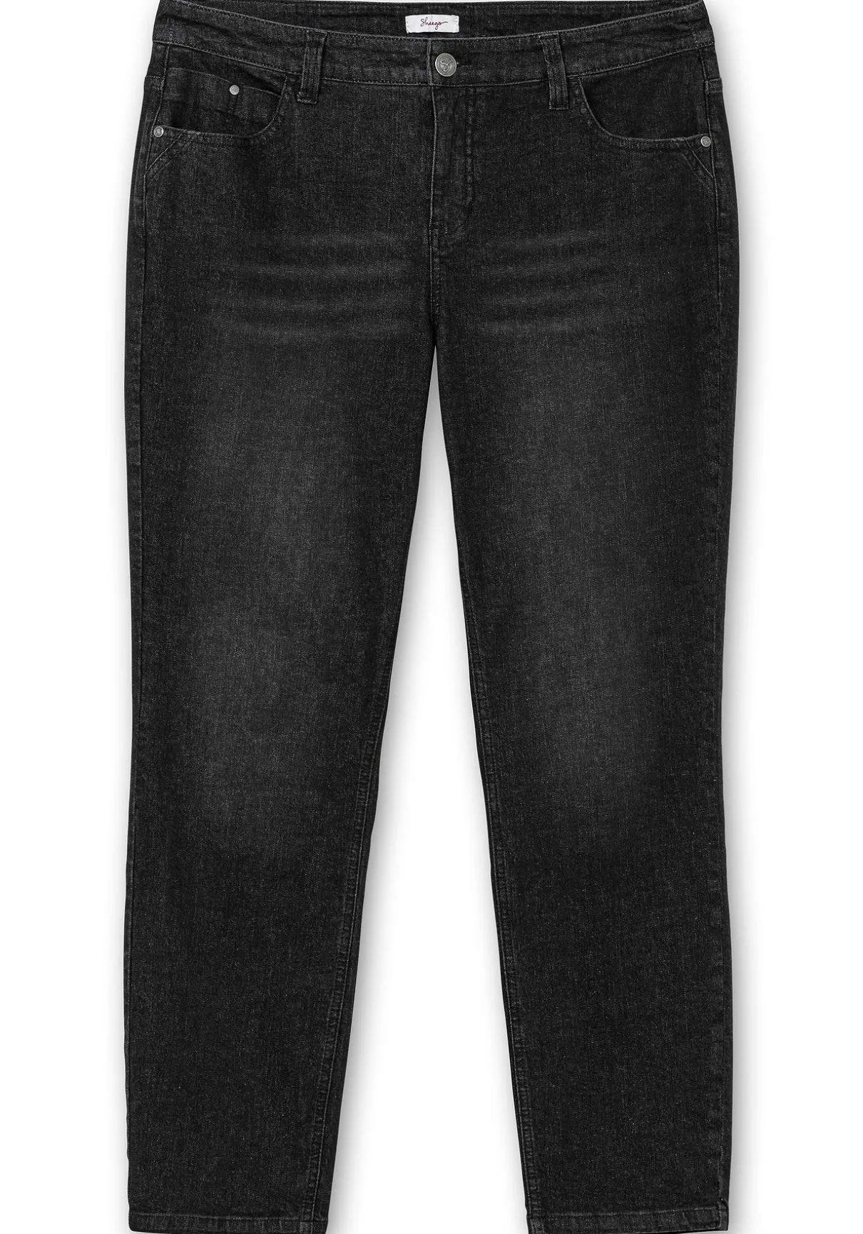 Schmale Jeans in Curvy-Schnitt PIA, in 5-Pocket-Form