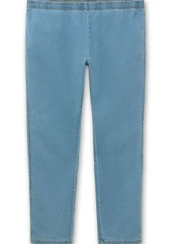 Schmale Jeans mit Stretchbund, ohne Taschen