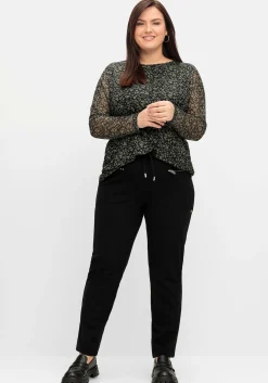 Schmale Joggpants im Cargostil, mit Komfortbund