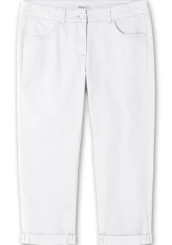 Schmale Stretch-Hose in 7/8-Länge