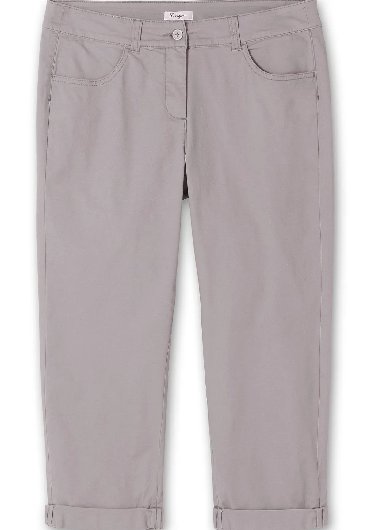 Schmale Stretch-Hose in 7/8-Länge