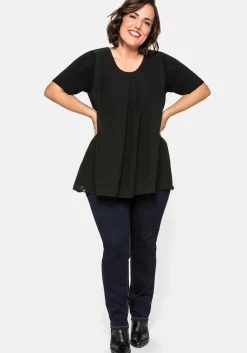 Schmale Stretch-Jeans im 5-Pocket-Stil