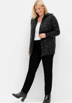 Schmale Thermohose mit Gummibund, innen angeraut