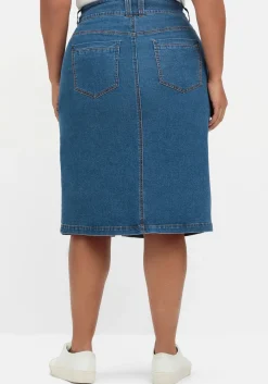 Schmaler Jeansrock im Curvy-Schnitt MANUELA