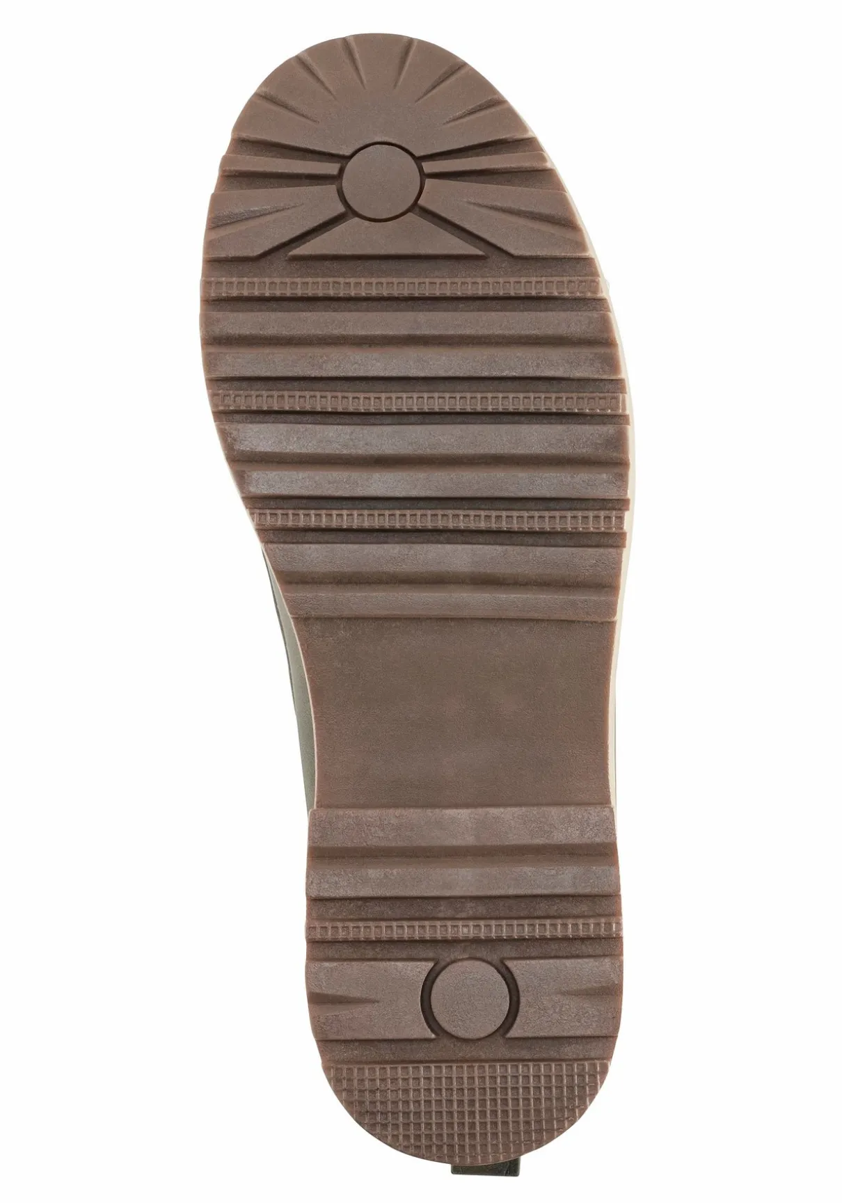 Schnürboots mit seitlichem Reißverschluss