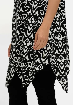 Set aus langem Zipfeltop und Leggings