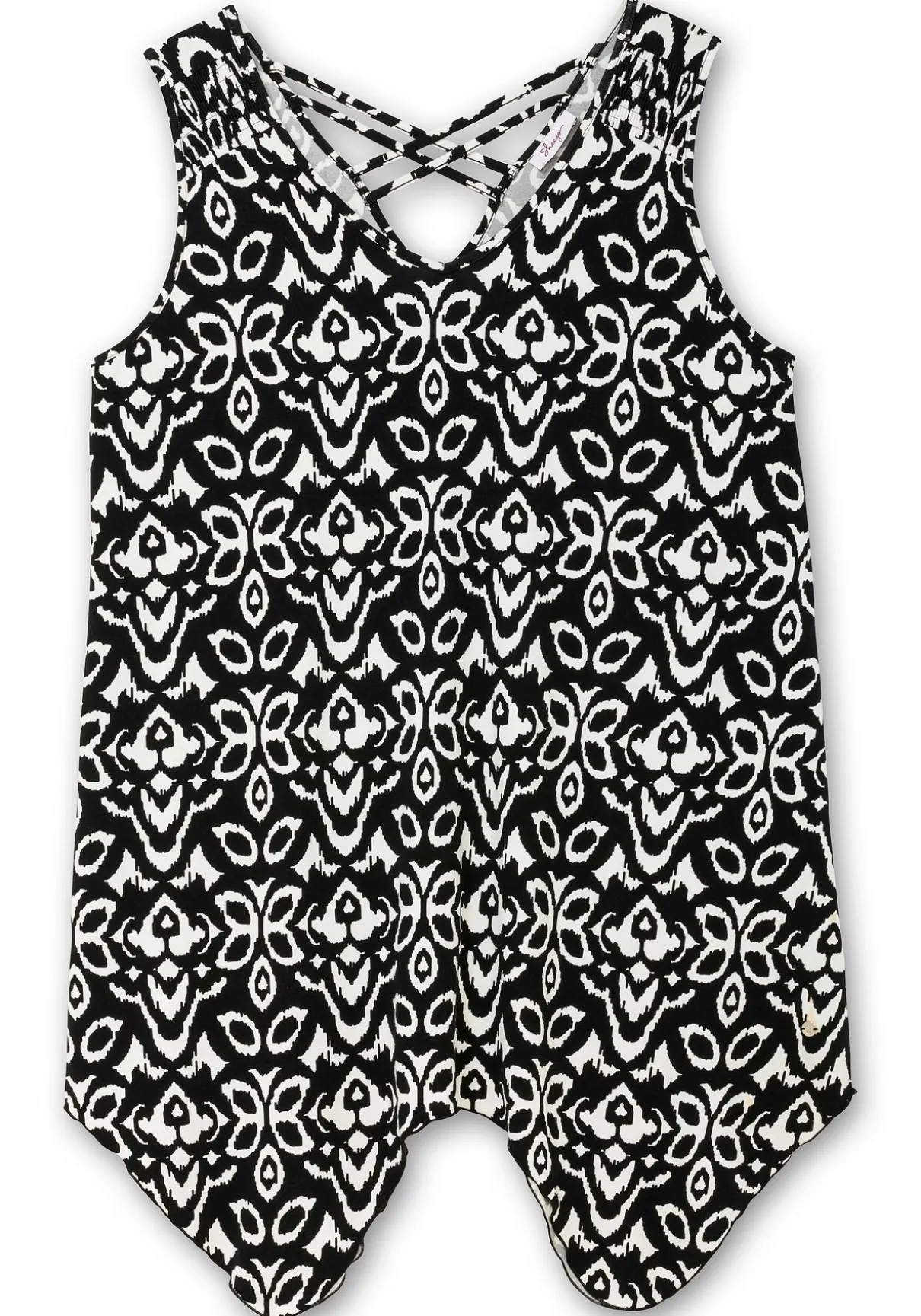 Set aus langem Zipfeltop und Leggings