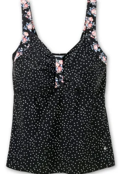 Set aus Tankini-Top und Hose, im Mustermix