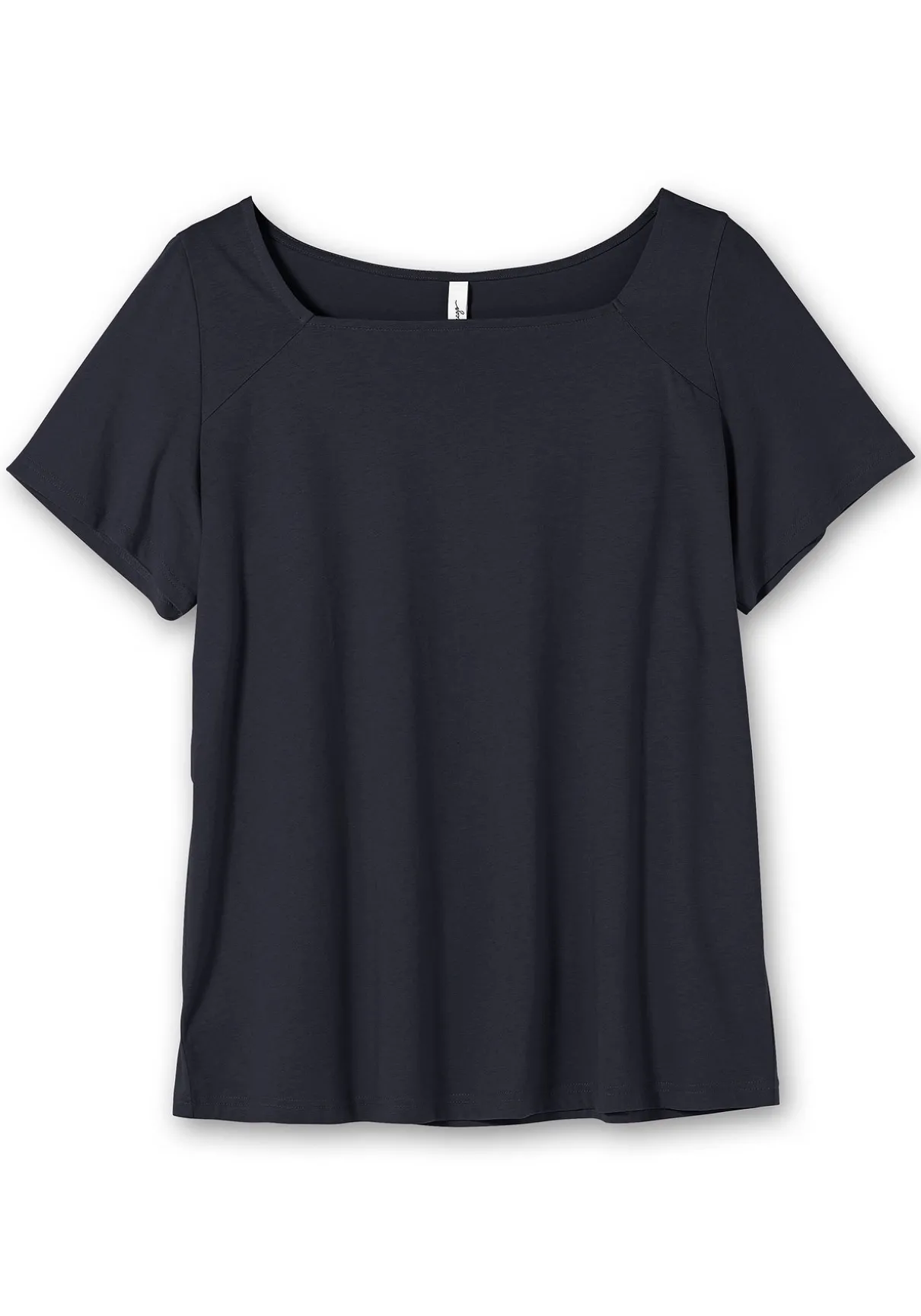 Shirt mit Flügelärmeln und Karree-Ausschnitt