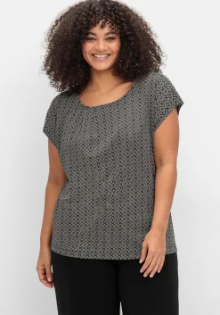 Shirt mit grafischem Minimalprint