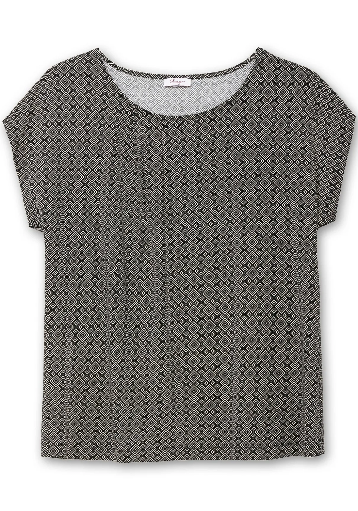 Shirt mit grafischem Minimalprint