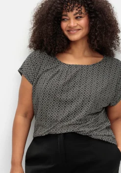 Shirt mit grafischem Minimalprint