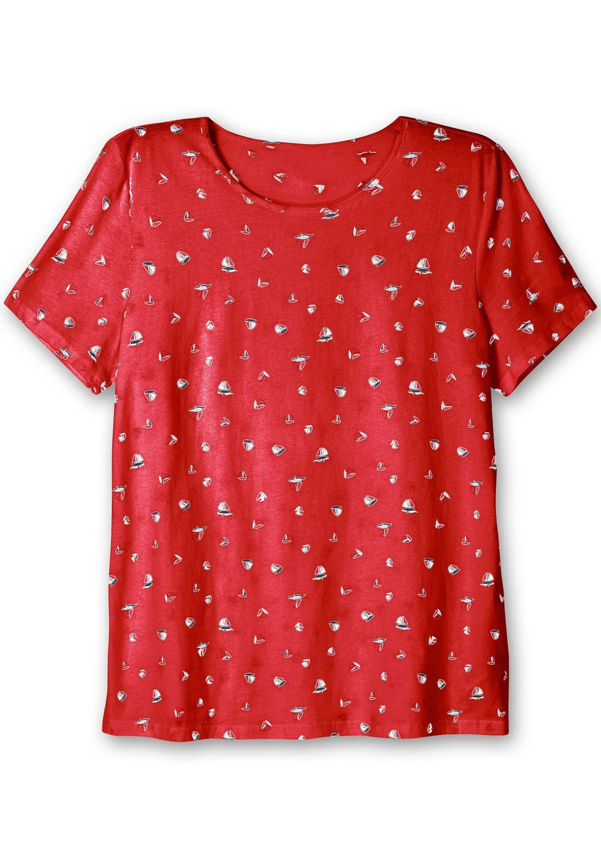 Shirt mit Minimal-Alloverprint