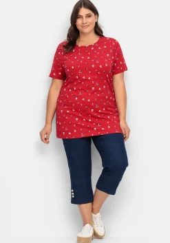 Shirt mit Minimal-Alloverprint