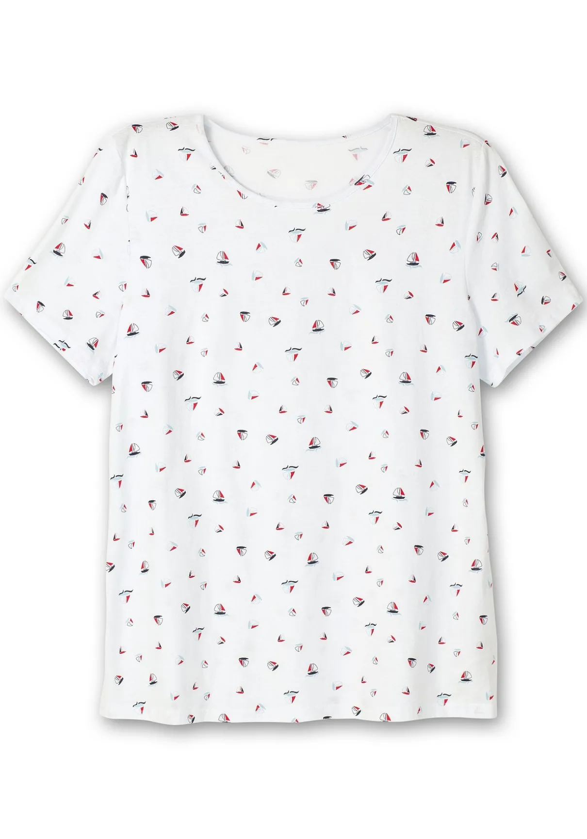 Shirt mit Minimal-Alloverprint