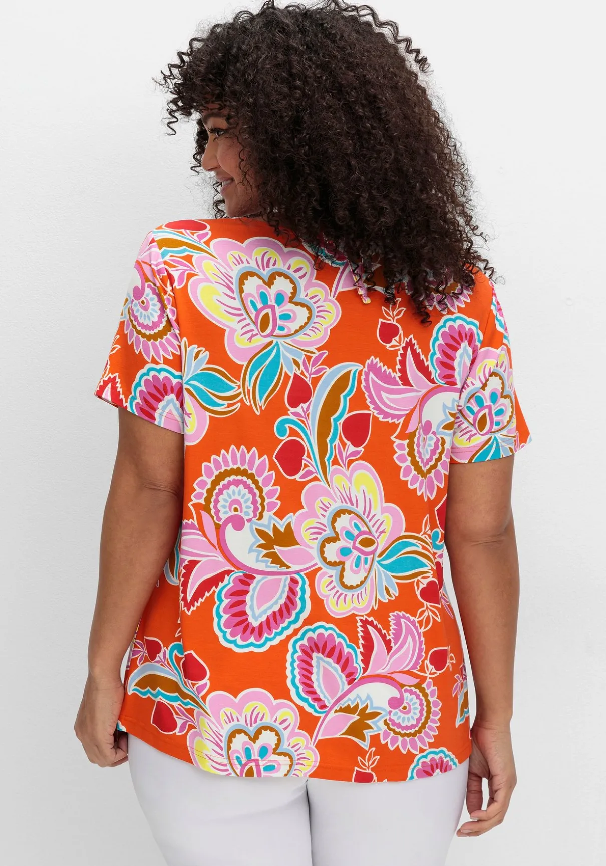 Shirt mit Neckholder-Bindeband