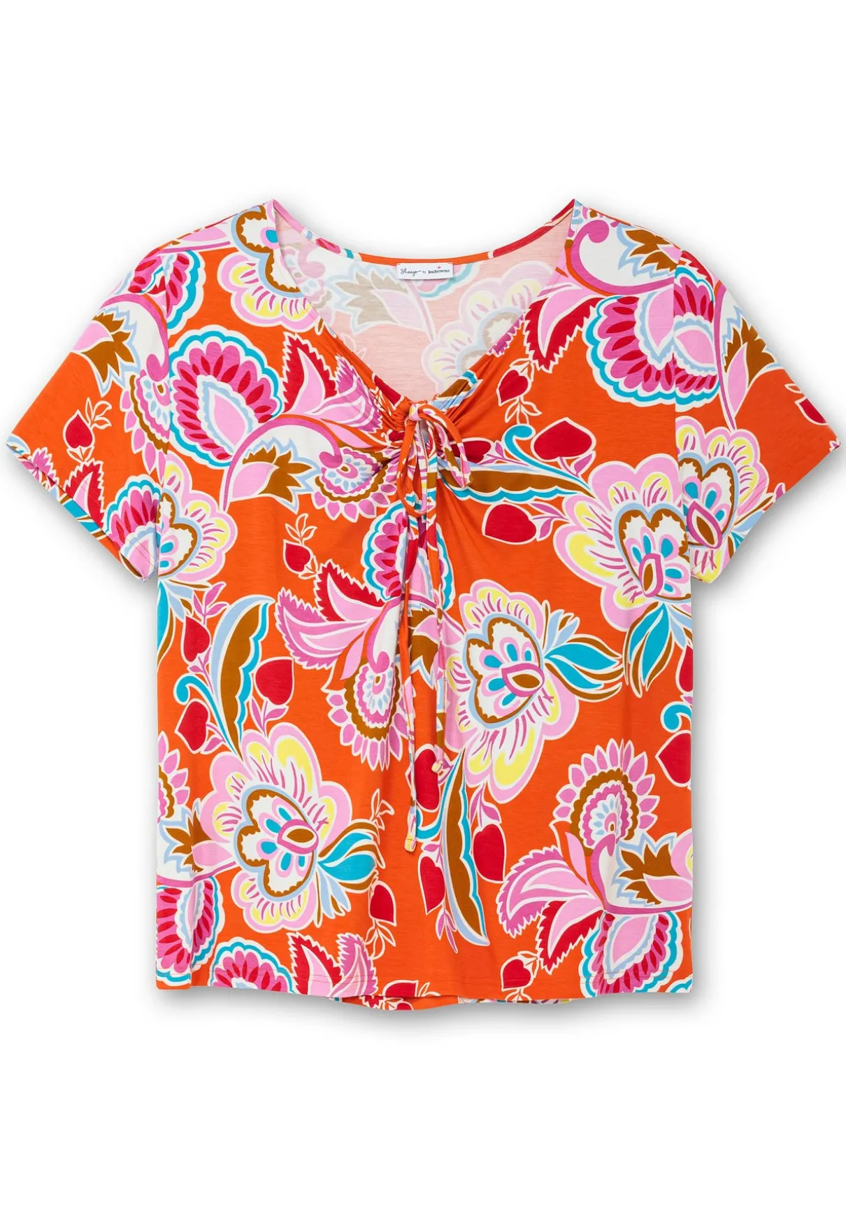 Shirt mit Neckholder-Bindeband