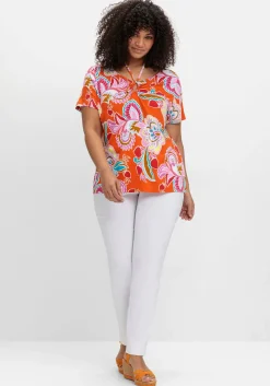 Shirt mit Neckholder-Bindeband