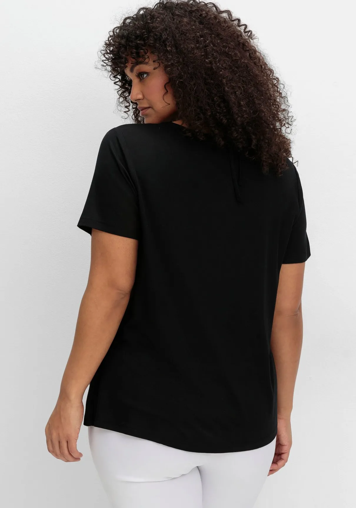 Shirt mit Neckholder-Bindeband