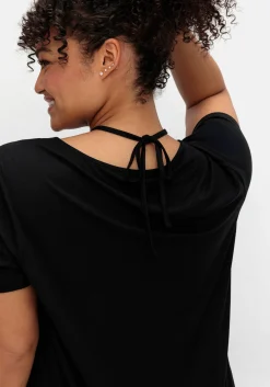 Shirt mit Neckholder-Bindeband