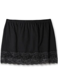 Shirt-Verlängerung mit Spitzenbund