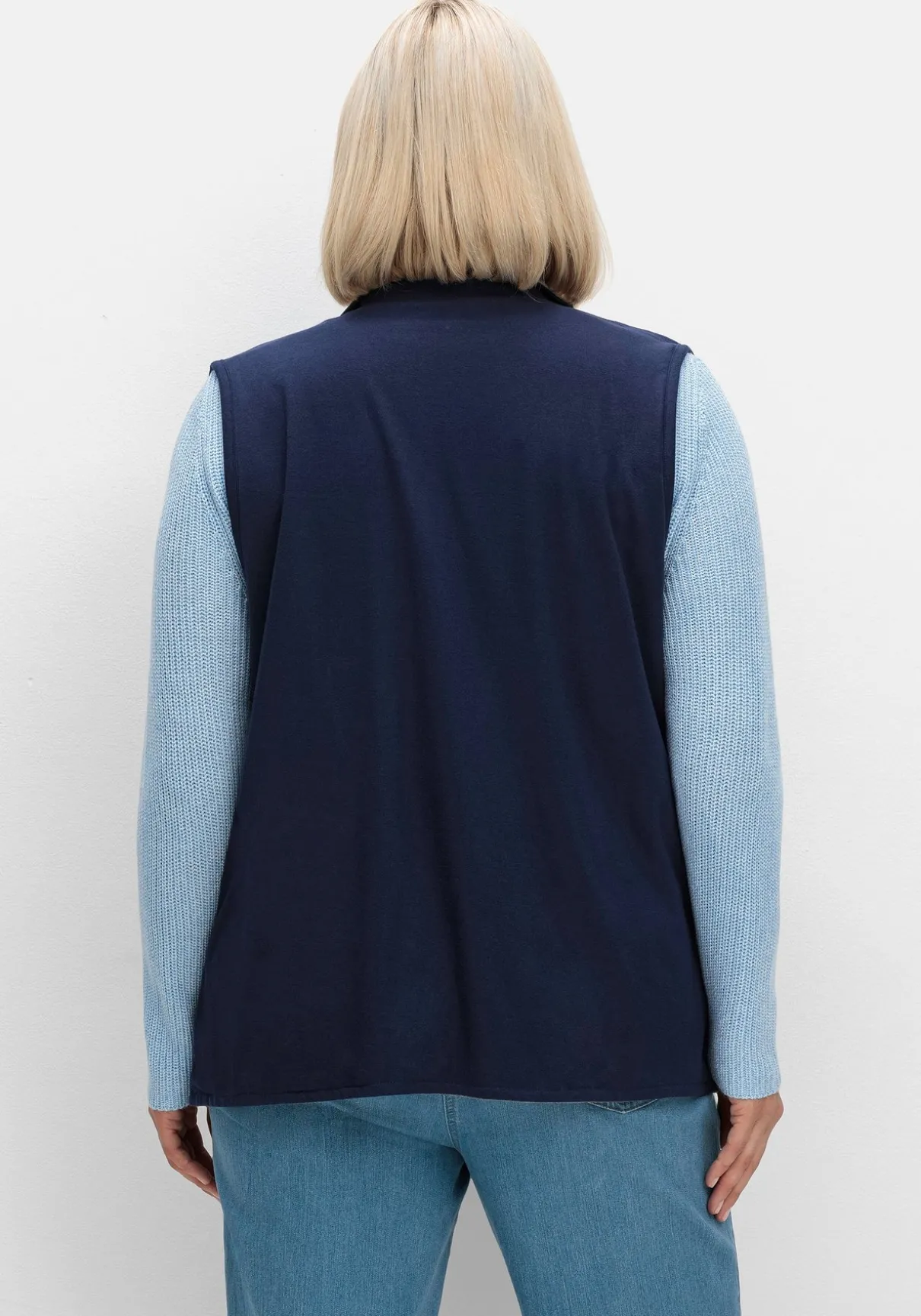 Shirtweste zum Wenden, mit Umlegekragen