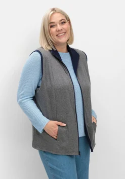 Shirtweste zum Wenden, mit Umlegekragen