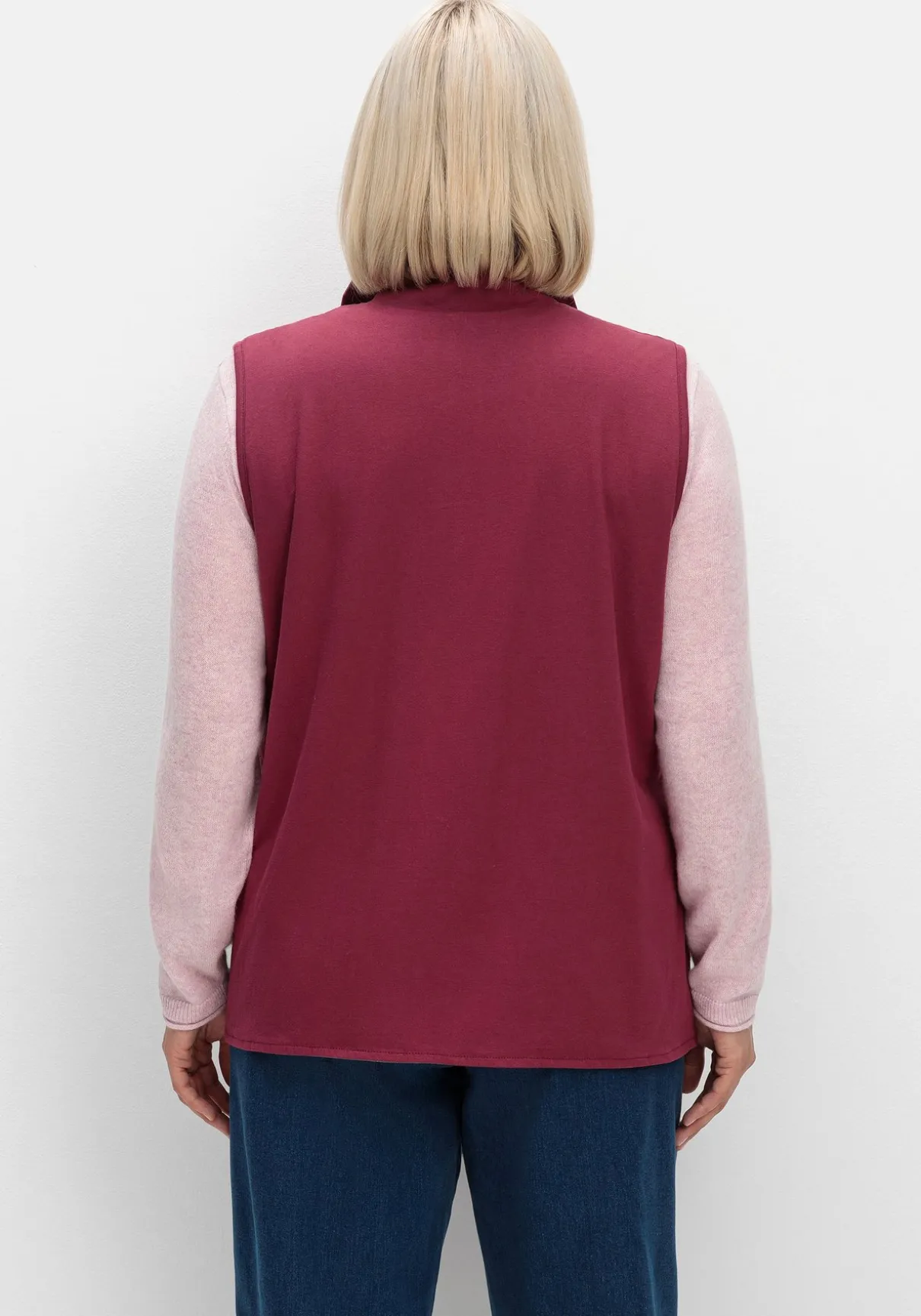 Shirtweste zum Wenden, mit Umlegekragen