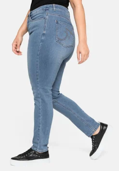 Skinny Power-Stretch-Jeans in 5-Pocket-Form