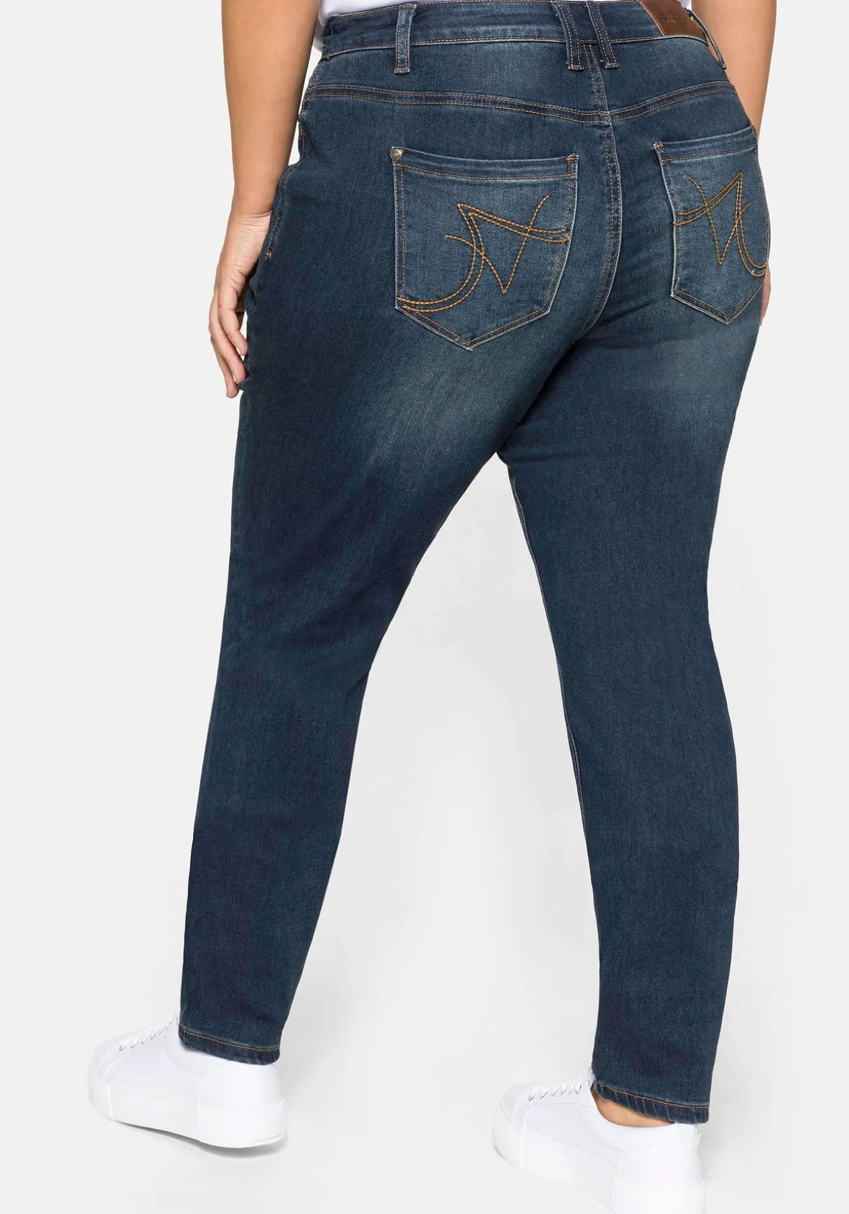 Skinny Power-Stretch-Jeans in 5-Pocket-Form