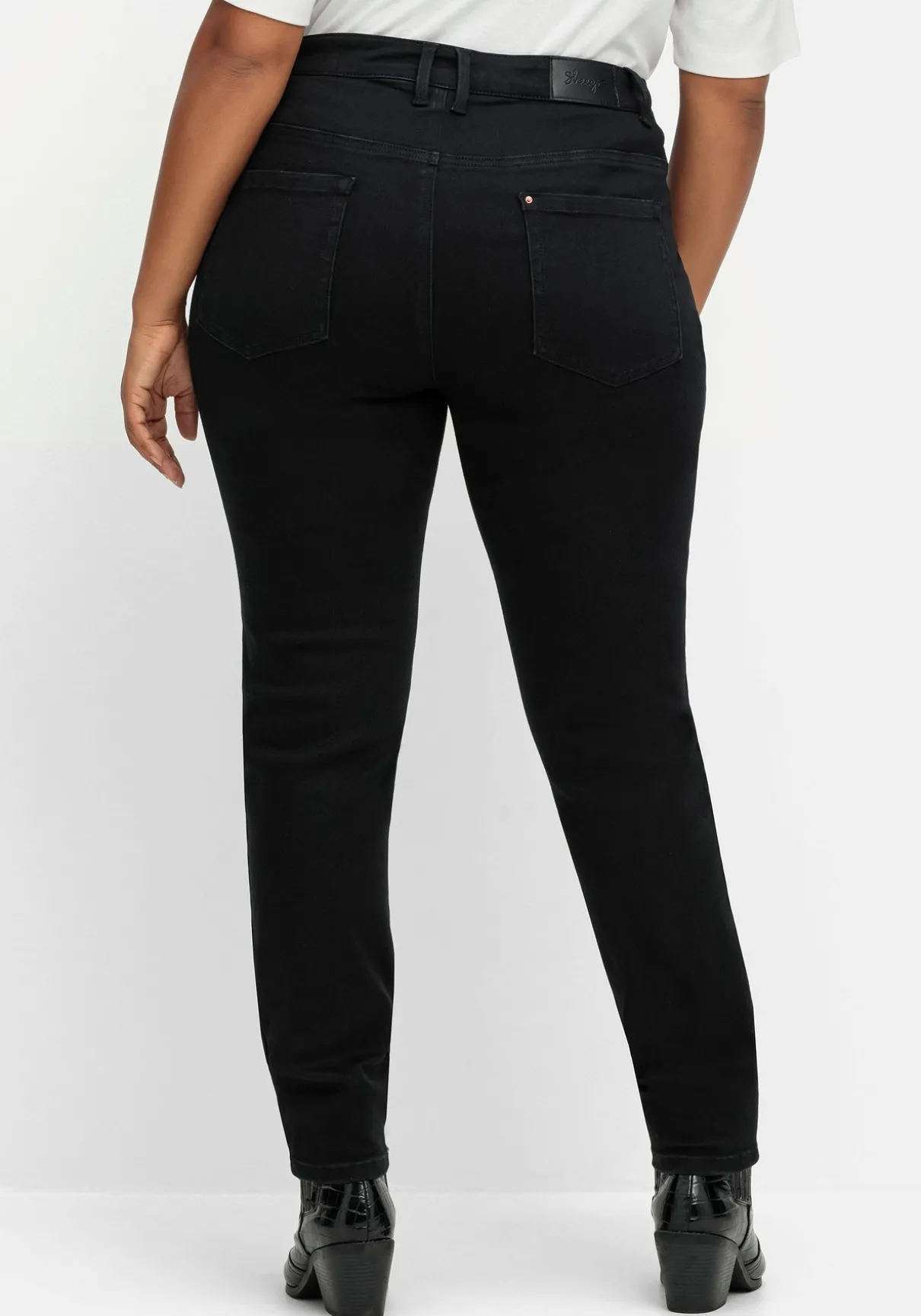 Skinny Stretch-Jeans mit Bodyforming-Effekt