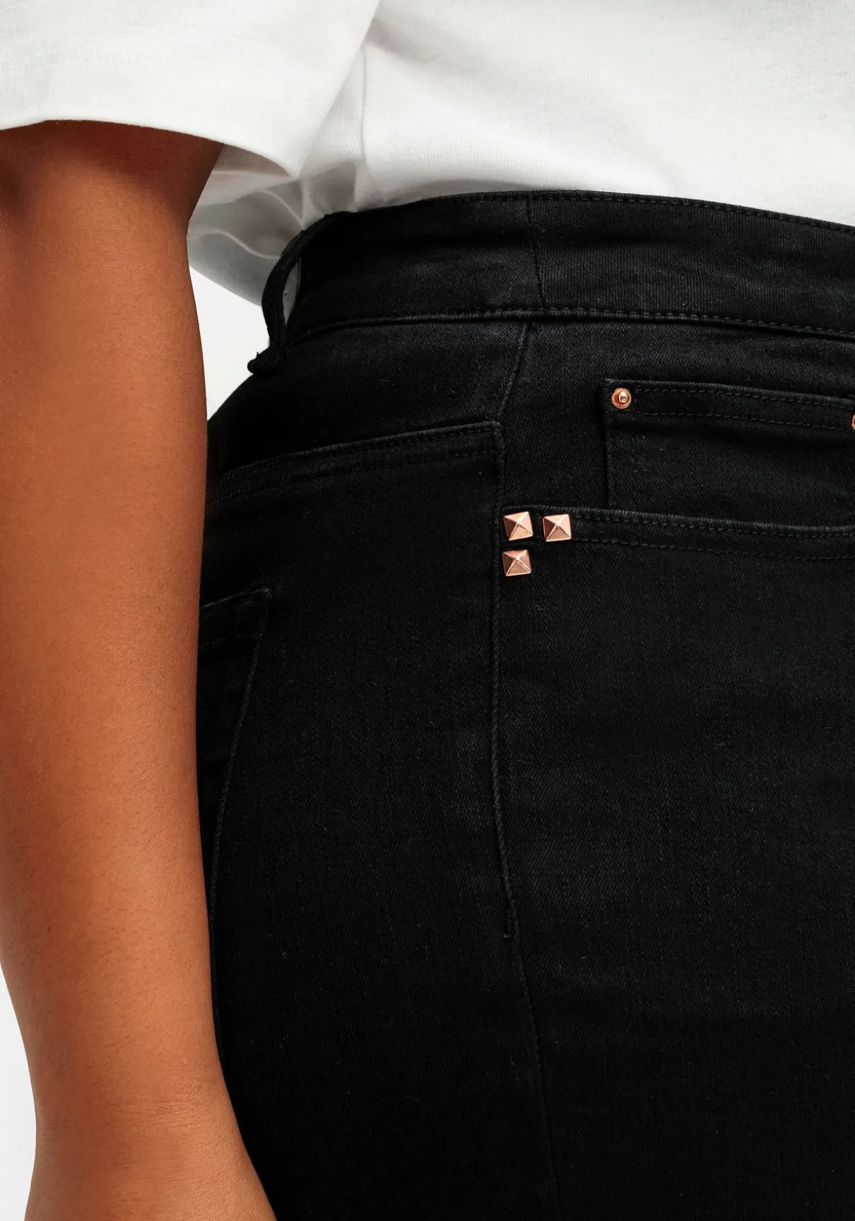 Skinny Stretch-Jeans mit Bodyforming-Effekt