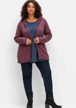 Skinny Thermojeans mit Schlupfbund, innen angeraut