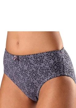 Slip in extrahohem Schnitt, aus Baumwolle