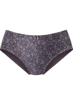 Slip in extrahohem Schnitt, aus Baumwolle