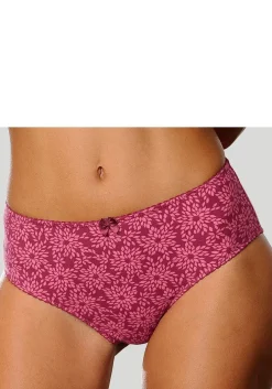 Slip in extrahohem Schnitt, aus Baumwolle