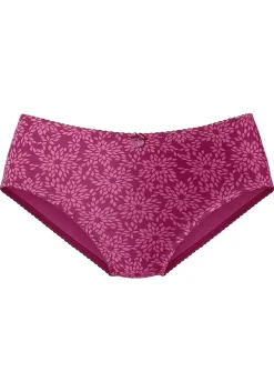 Slip in extrahohem Schnitt, aus Baumwolle