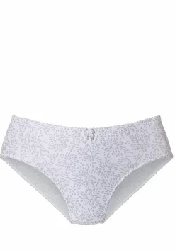 Slip in extrahohem Schnitt, aus Baumwolle