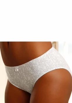 Slip in extrahohem Schnitt, aus Baumwolle