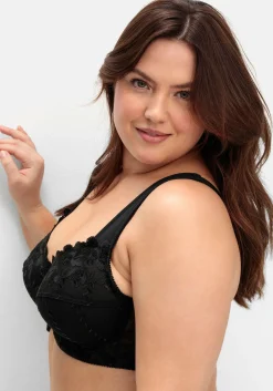 Spitzen-BH mit Bügeln und wattierten Cups