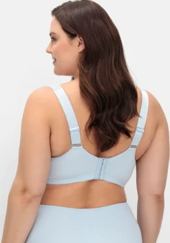 Spitzen-BH ohne Bügel mit Mesh-Innenfutter