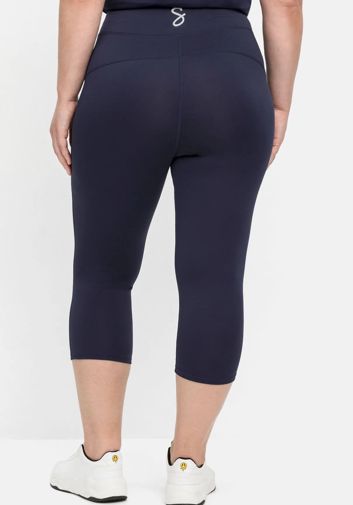 Sporthose mit Innentasche, in Caprilänge