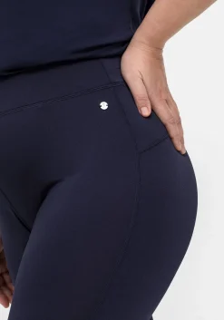 Sporthose mit Innentasche, in Caprilänge