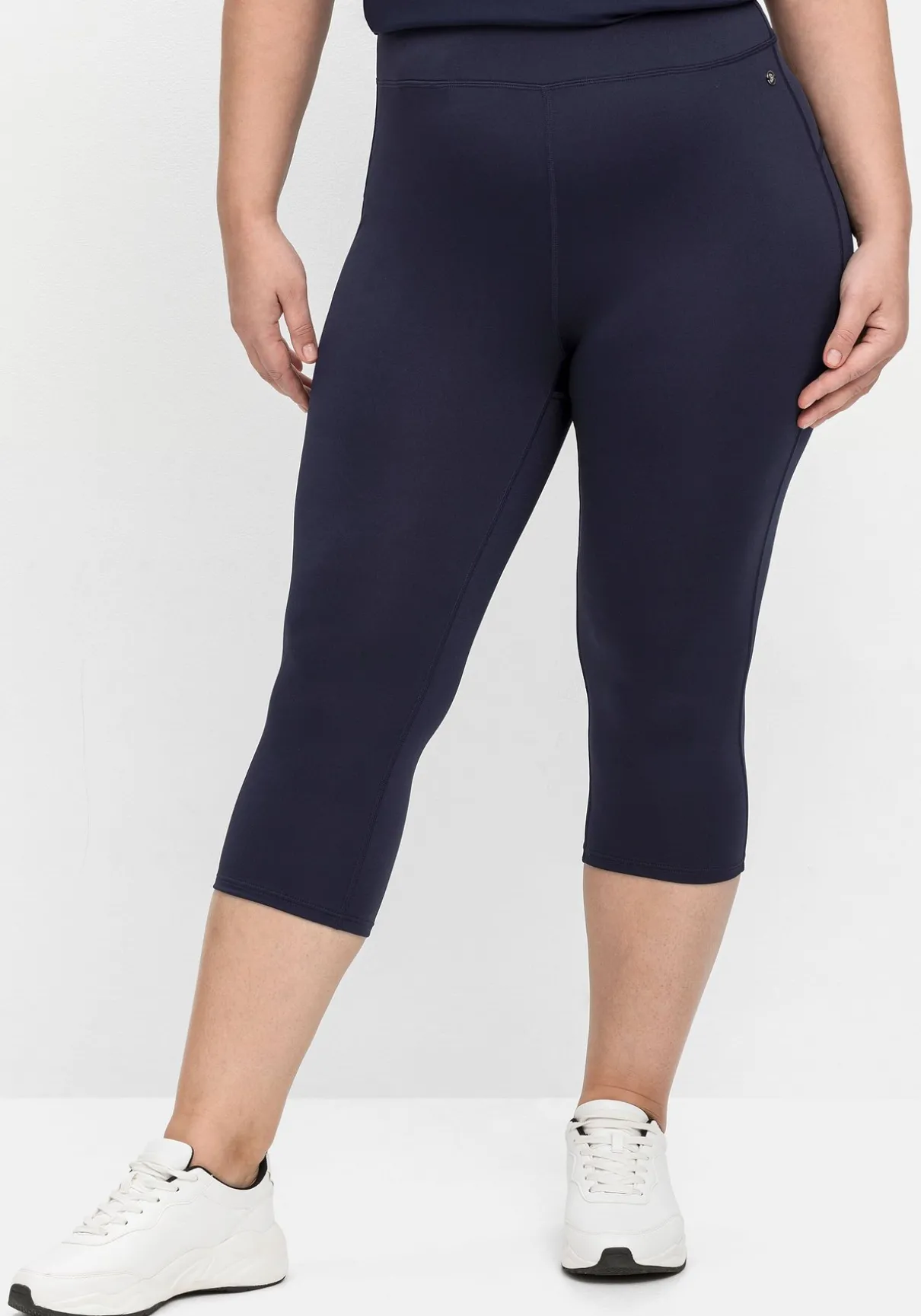 Sporthose mit Innentasche, in Caprilänge